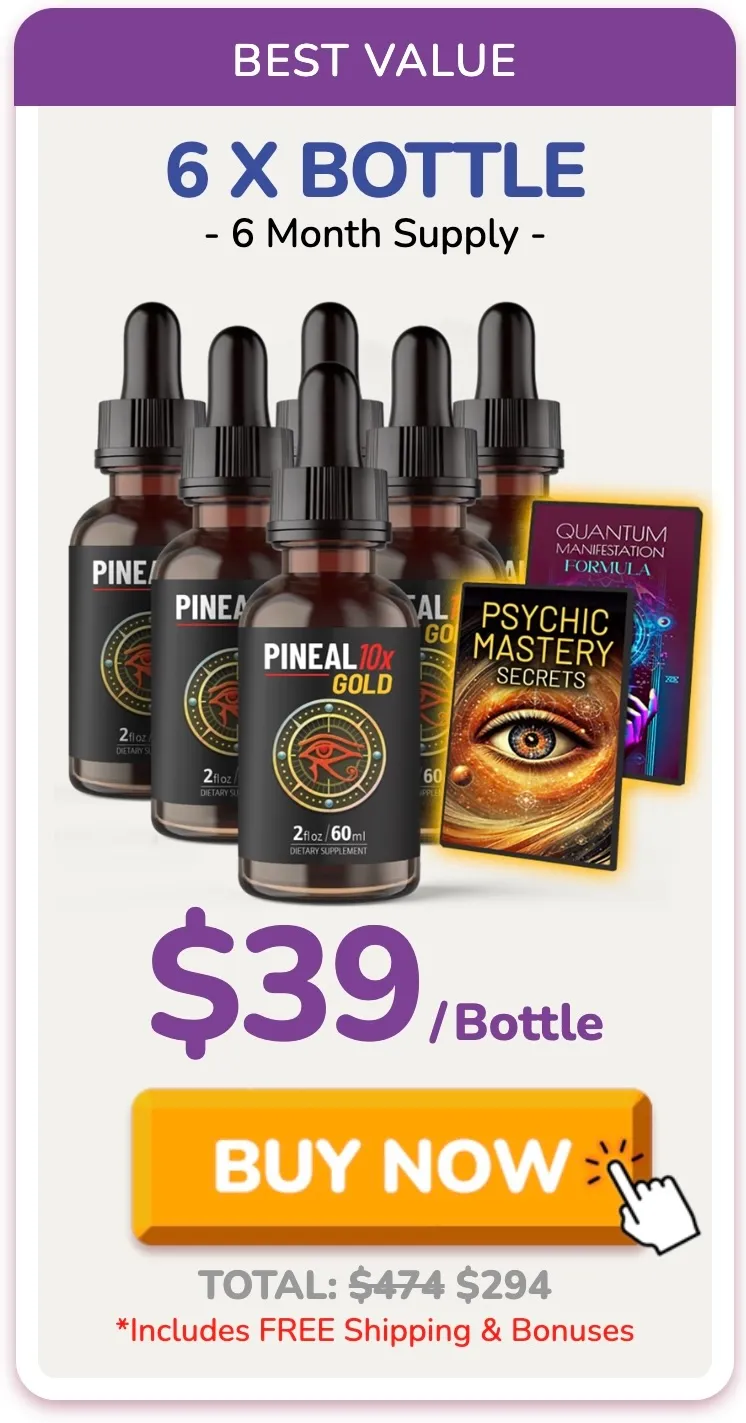 Pineal 10x 6 bottles